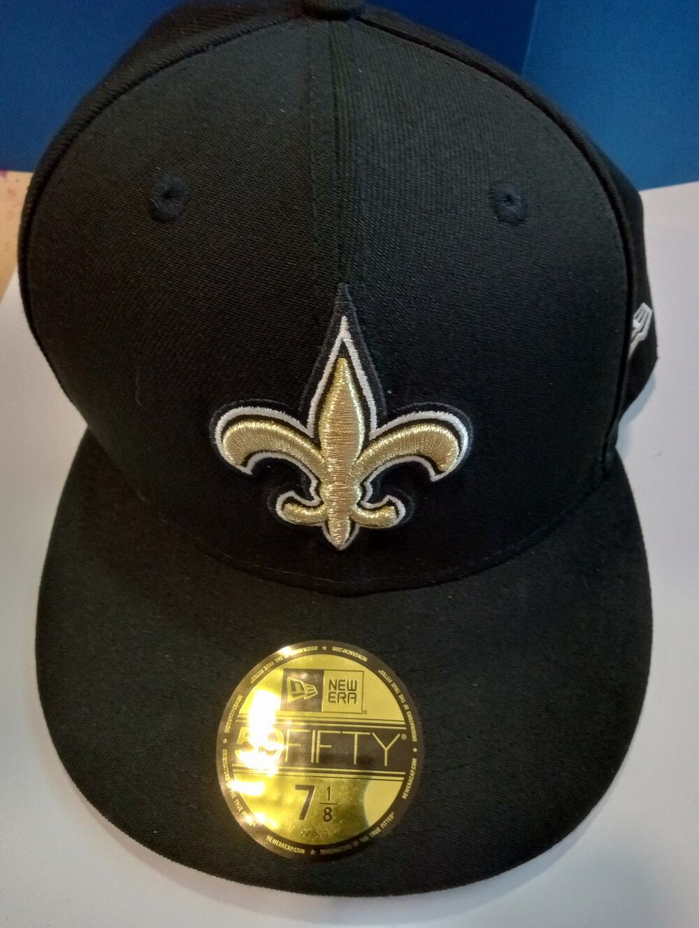 New Orleans Saints 59Fifty NFL Cap Hat 7 1/8 Size 0743